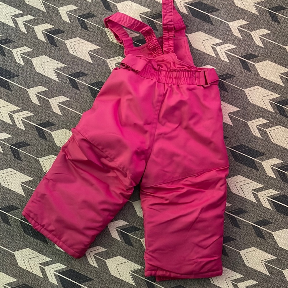 Cat & Jack pink snowsuit - size 12M - never worn